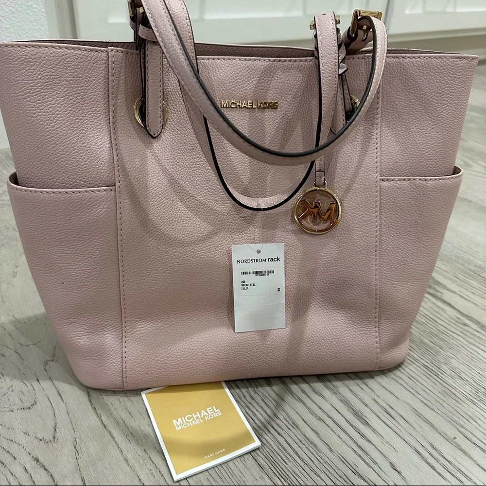 MICHAEL KORS | Large Tote Bag, Tulip, NWT - Picture 9 of 10